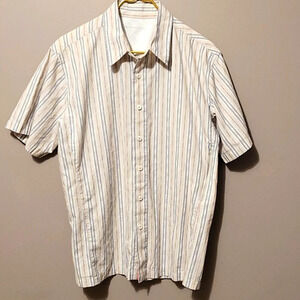 F17-ROYAL ROBINS: MEN SIZE LARGE TSHIRT BUTTON DOWN